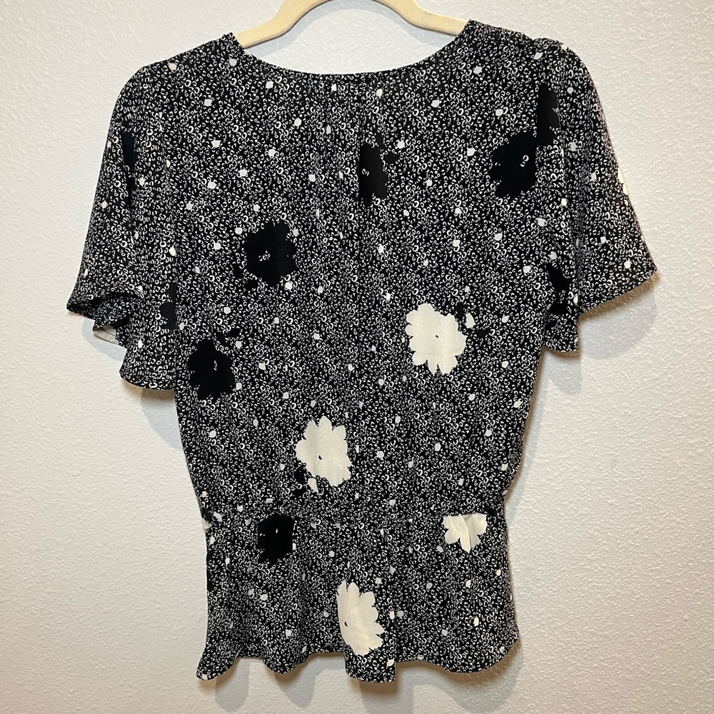 Sienna Sky Women’s Black and White Top Size M - Picture 8 of 9